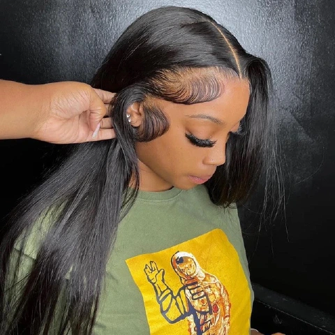 Grade 13AAA Human Wig Natural 13x4 Lace Frontal Wig Human Hair Lace Front Wigs