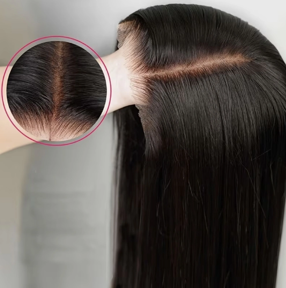14A HD 6x6 super double-drawn Natural Black glueless bob wig