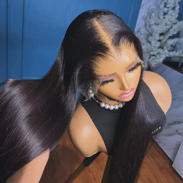 Wholesale 14A HD 13x4 Glueless Wigs super double drawn 13x4 HD Full Frontal Lace Wigs