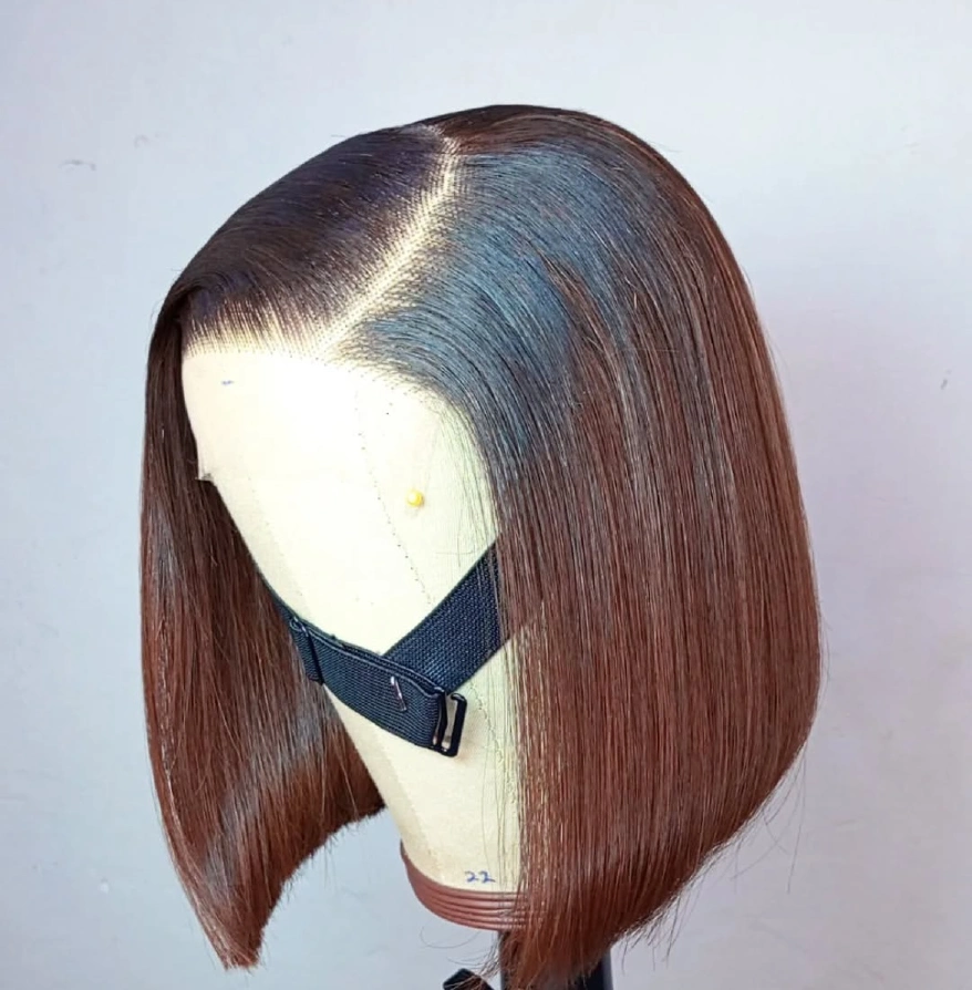 Vietnamese bone-straight ombre bob in 4x4 and 5x5 constructions