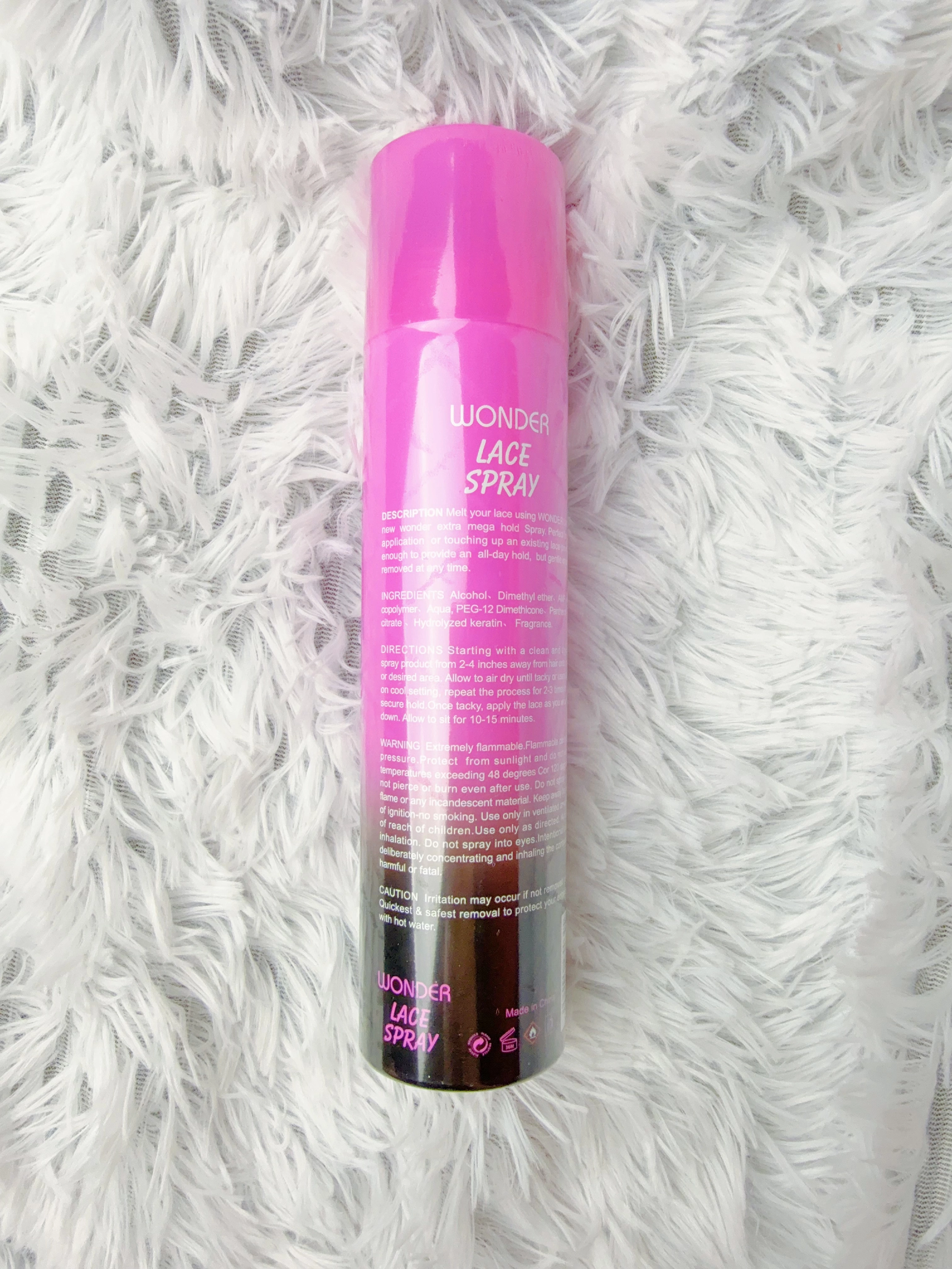 Wonder Lace Spray EXTREME FIRM HOLD product