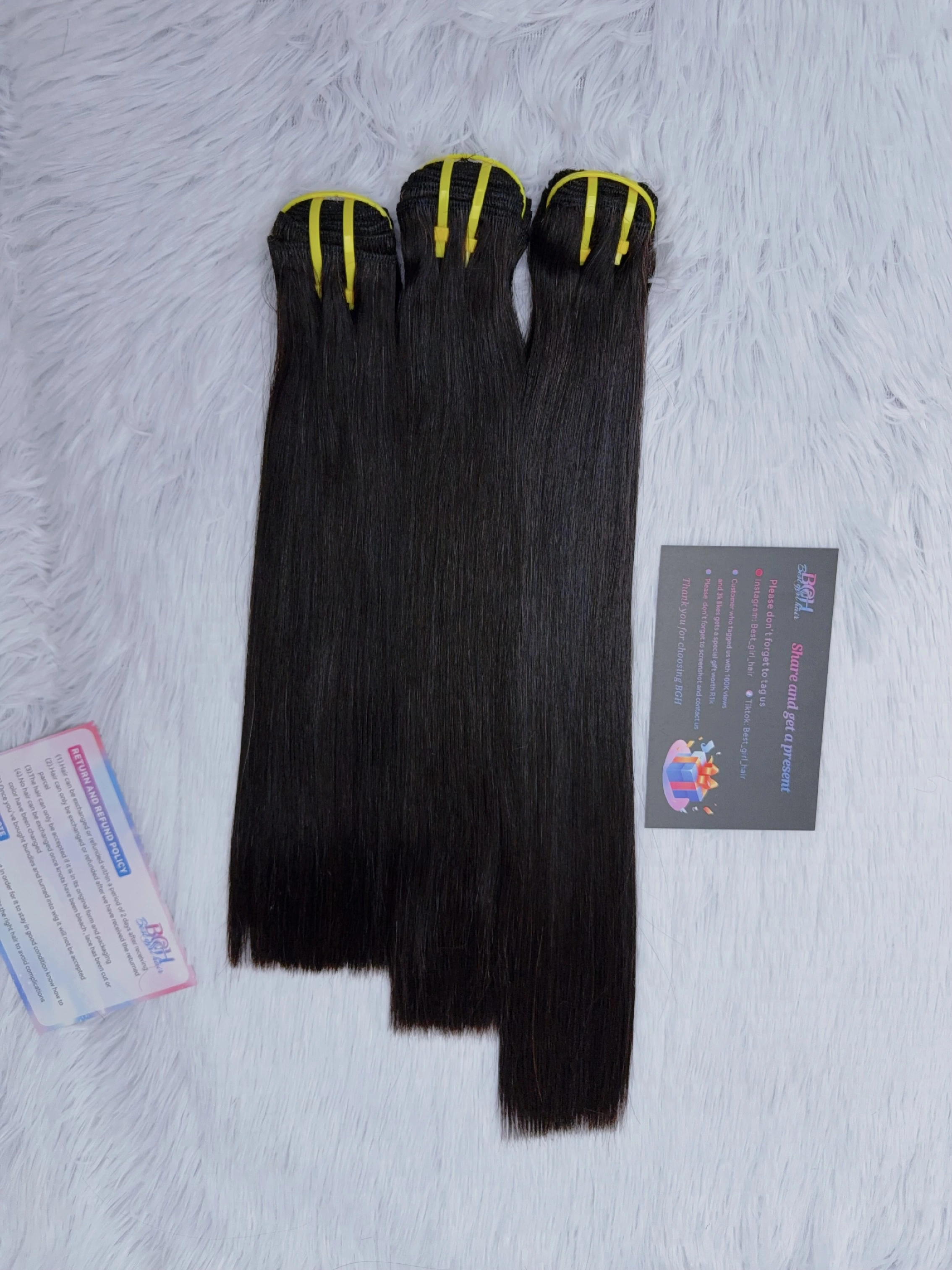 Wholesale Rarlon Hair 14AA Vietnamese (95g) Double Drawn Straight Human Hair Bundles 