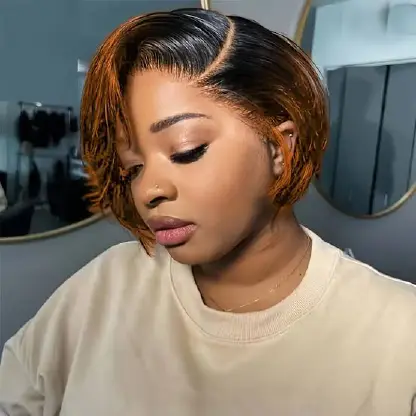 13x4 lace-front pixie wig in straight and water-curly options