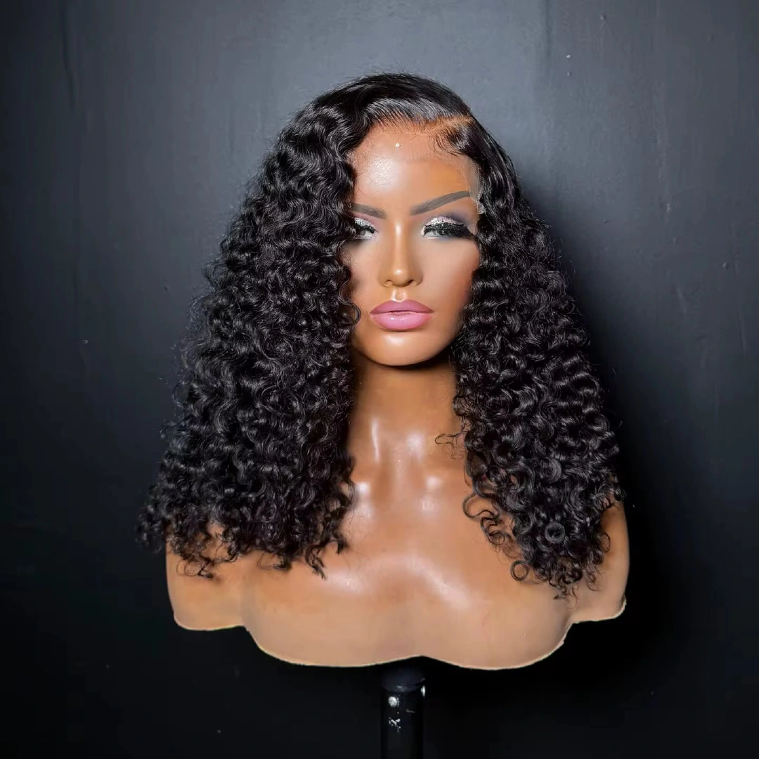 14A SDD DP 5x5 glueless curly wig in two colours