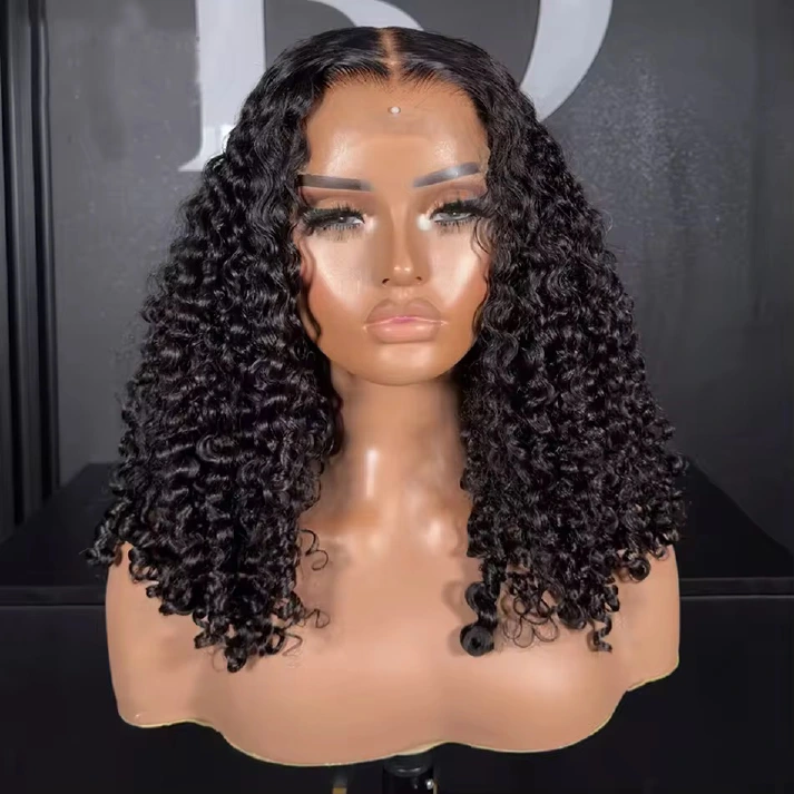 14A SDD DP 5x5 glueless curly wig in two colours