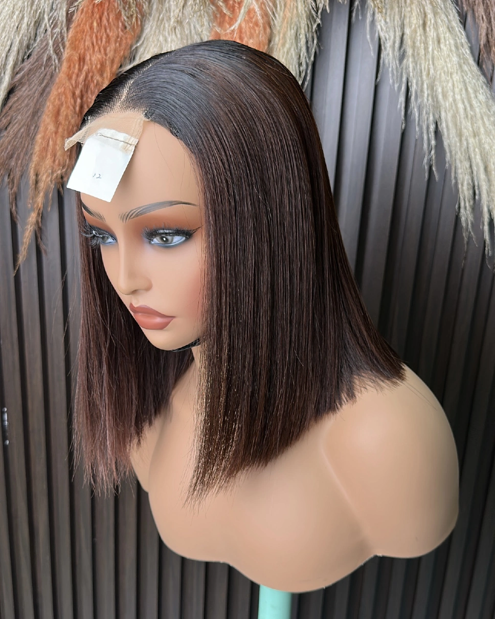Vietnamese T/33 ombre 2x6 glueless silky-straight bob