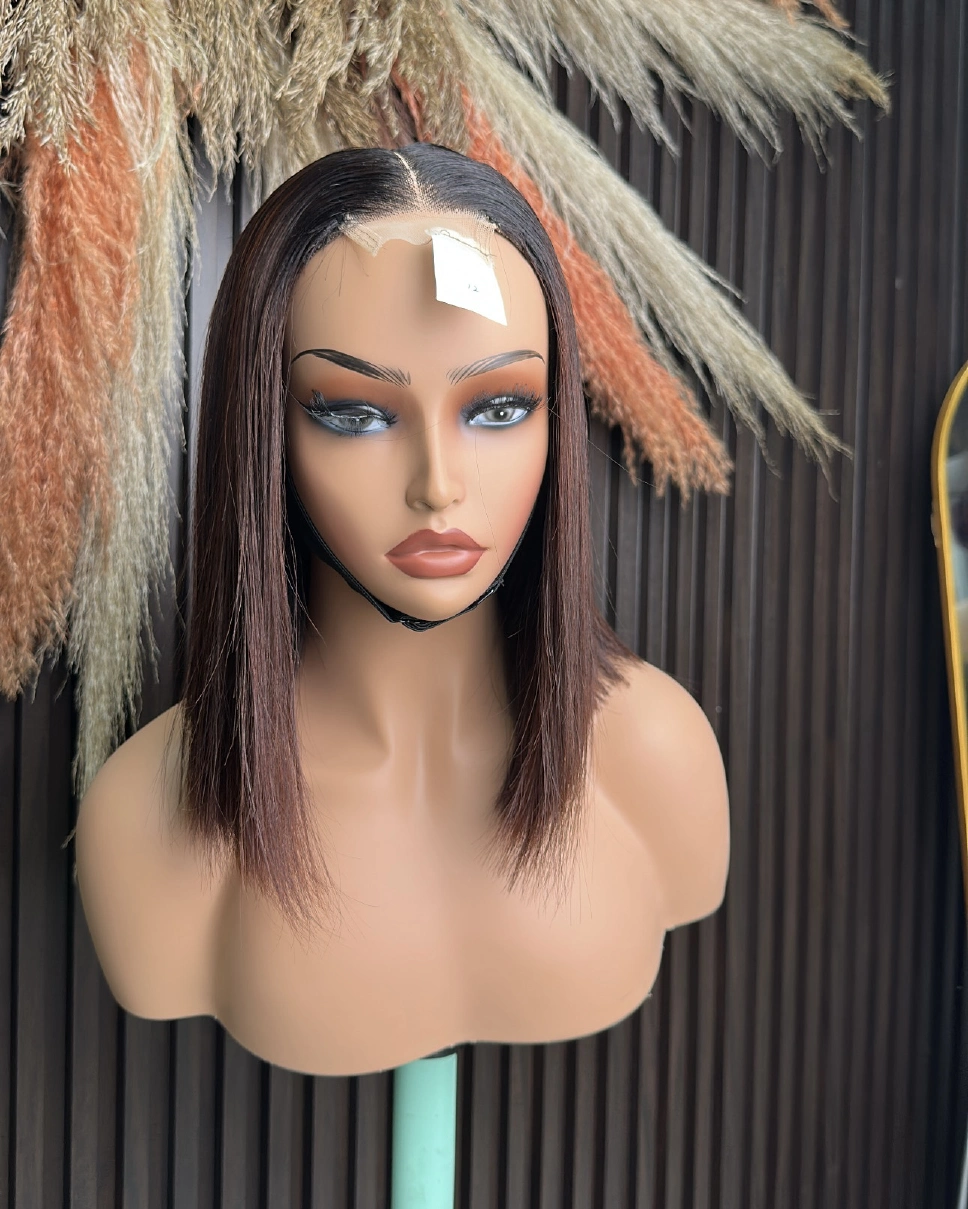 Vietnamese T/33 ombre 2x6 glueless silky-straight bob