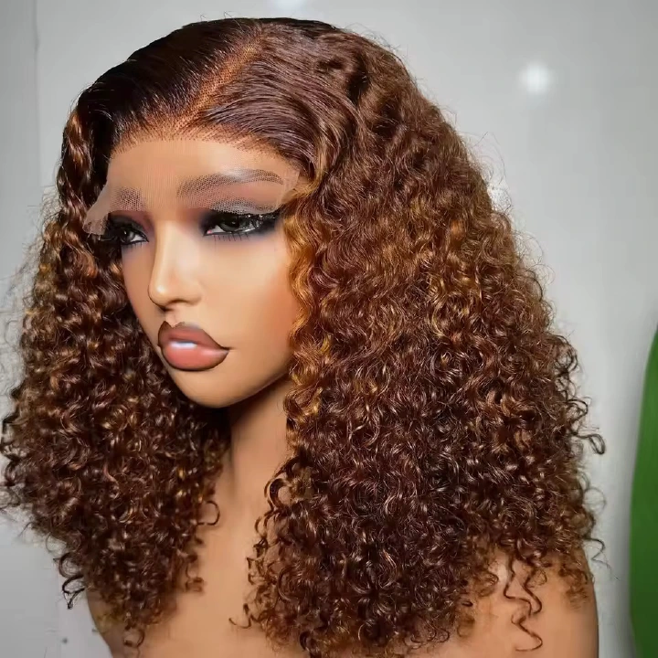 14A SDD 5x5 glueless Pisssy Curly wig colour options