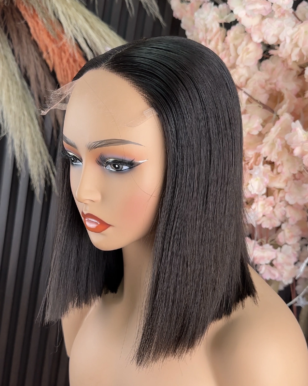 15A Vietnamese raw-hair HD bob wig options