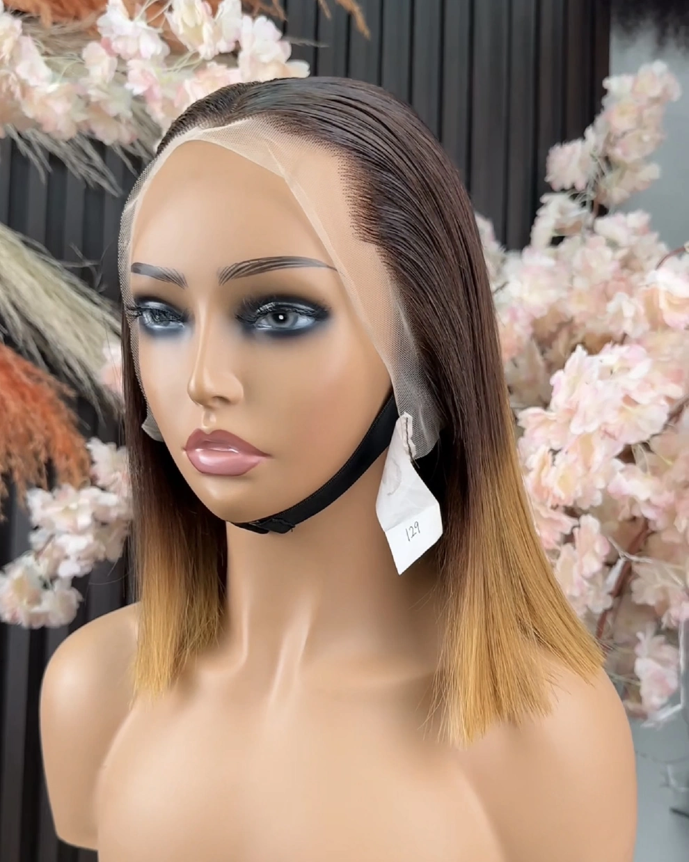 15A Vietnamese T4/27 M Lagos Hairline 13x4 bob wig