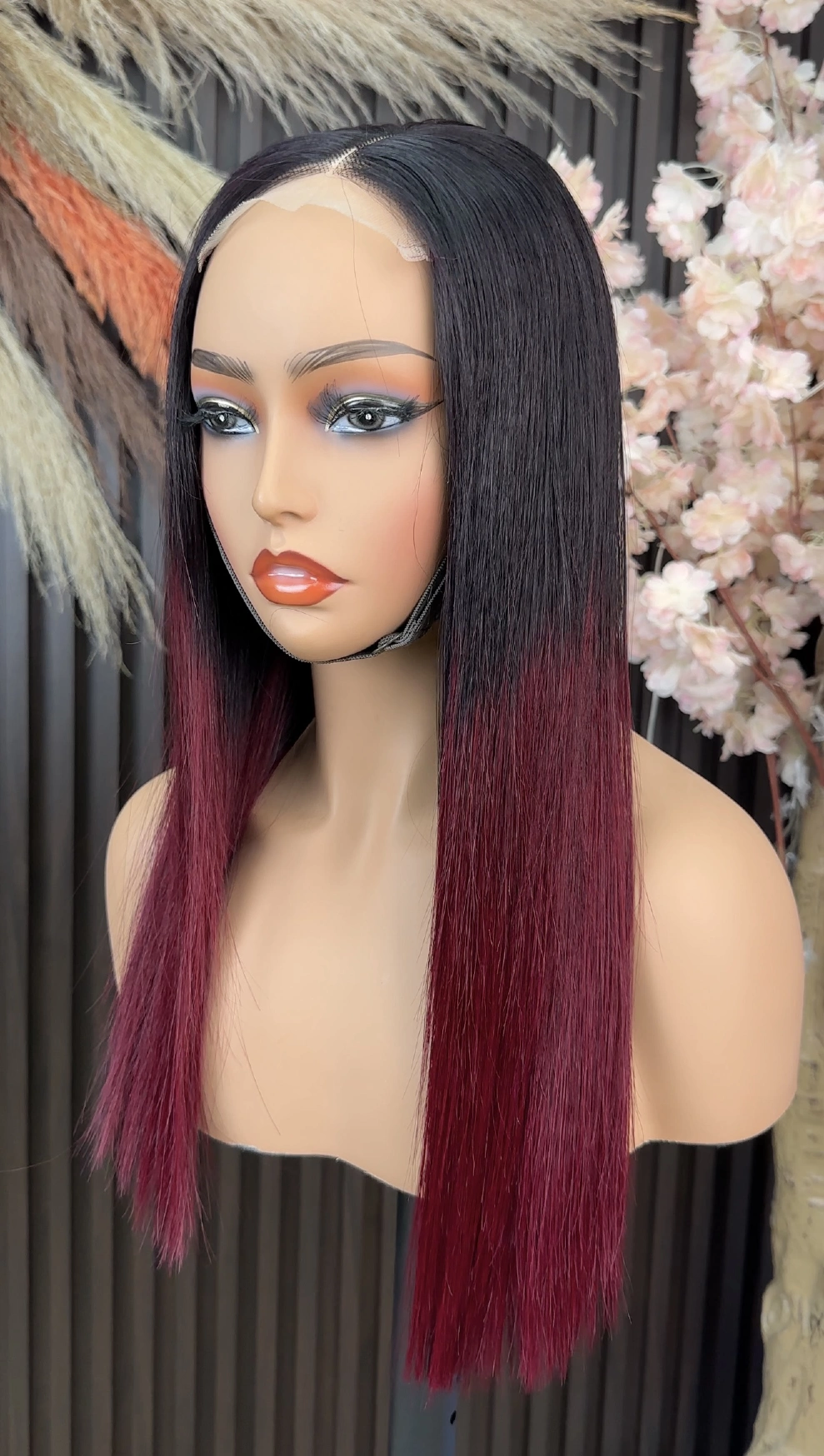 Vietnamese double-drawn 1B/99J (4/6) 4x4 glueless wig