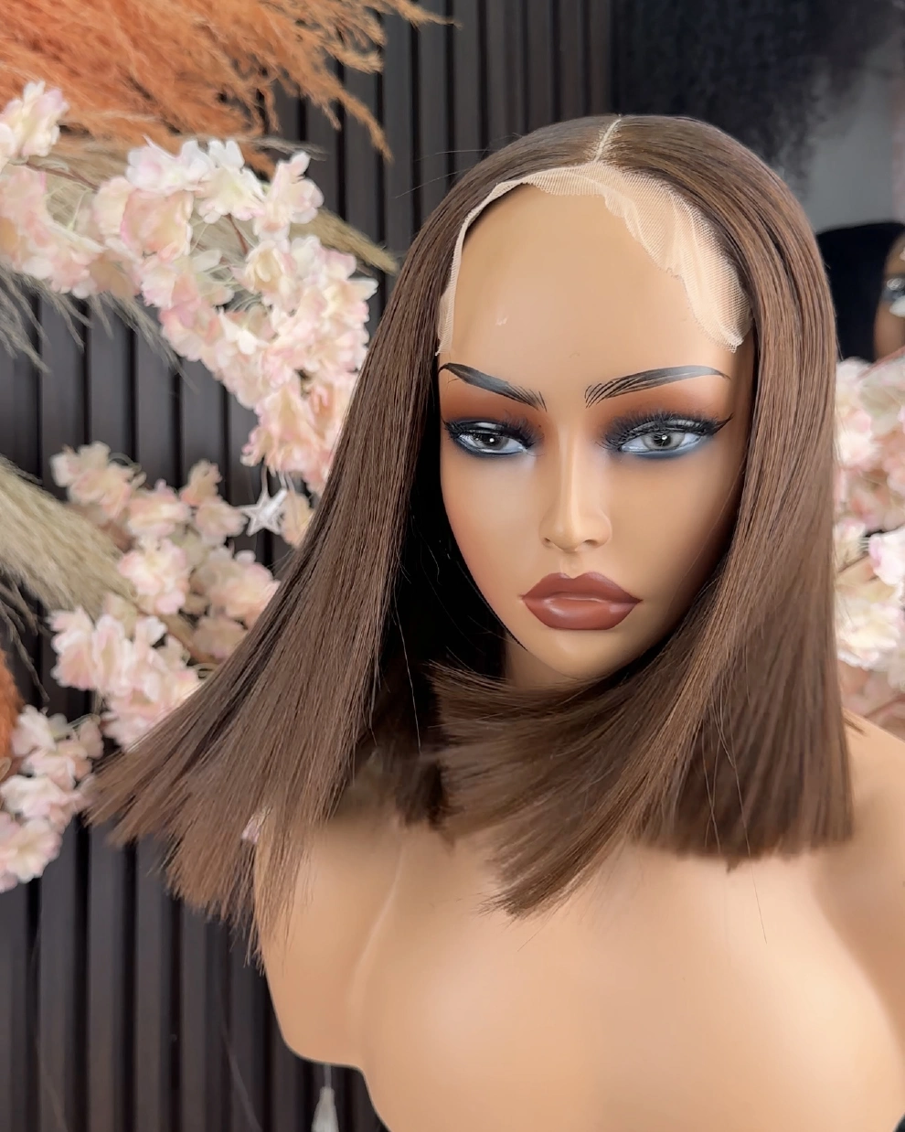 Wholesale 16A Raw Hair Bob 5x5 Glueless Bob Wigs Vietnamese Raw Hair 5x5 Color Wig 1# & 2# & 3#