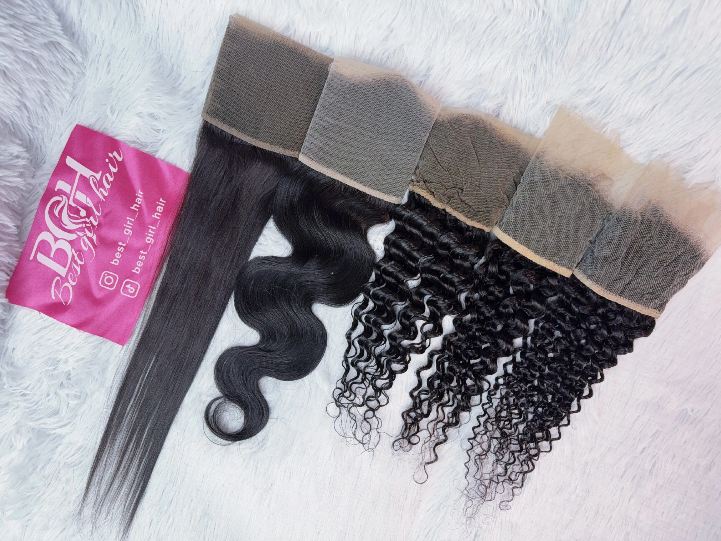 13A transparent-lace 13x4 full-frontal closure options