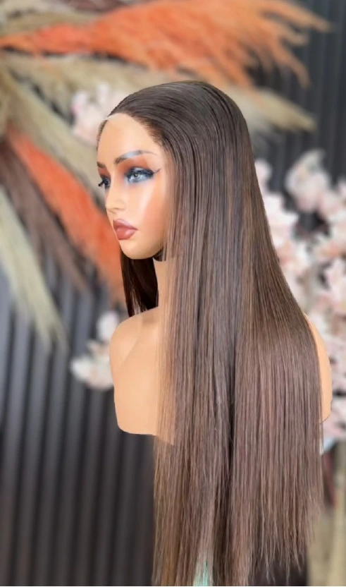 15A Vietnamese raw-hair 5x5 glueless colour wigs