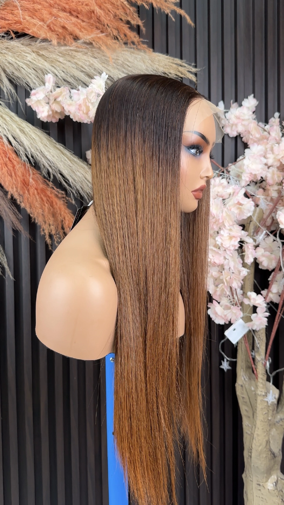 15A Vietnamese raw-hair 5x5 glueless colour wigs